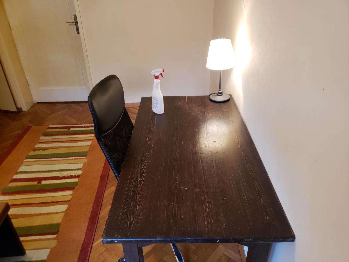 Private Cozy Room 1 With Shared Kitchen In Appartment, Downtown 贝尔格莱德 外观 照片