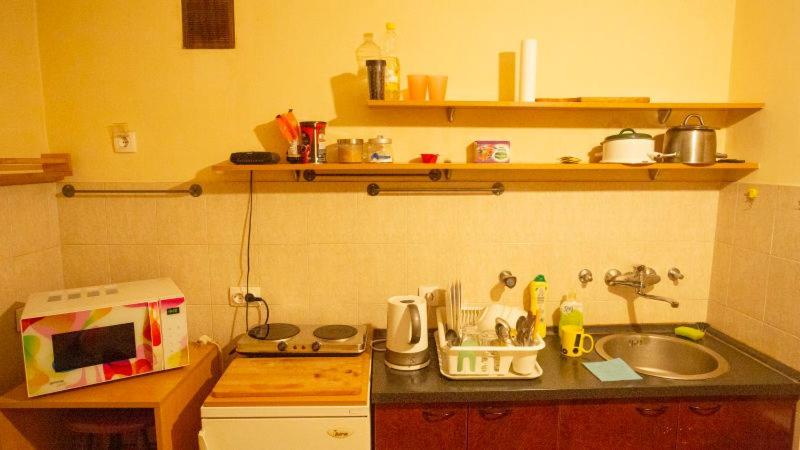 Private Cozy Room 1 With Shared Kitchen In Appartment, Downtown 贝尔格莱德 外观 照片