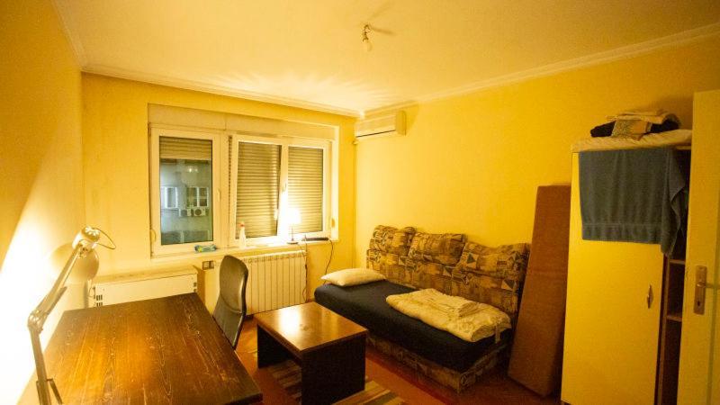 Private Cozy Room 1 With Shared Kitchen In Appartment, Downtown 贝尔格莱德 外观 照片